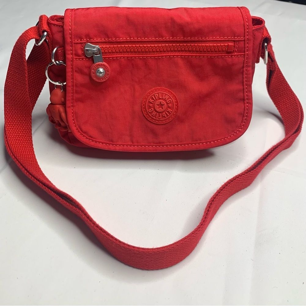 Kipling Crossbody Mini Bag Red